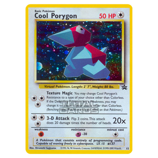 Pokemon - Base - Wizards Black Star Promos - Cool Porygon - 15/53