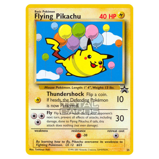 Pokemon - Base - Wizards Black Star Promos - Flying Pikachu - 25/53