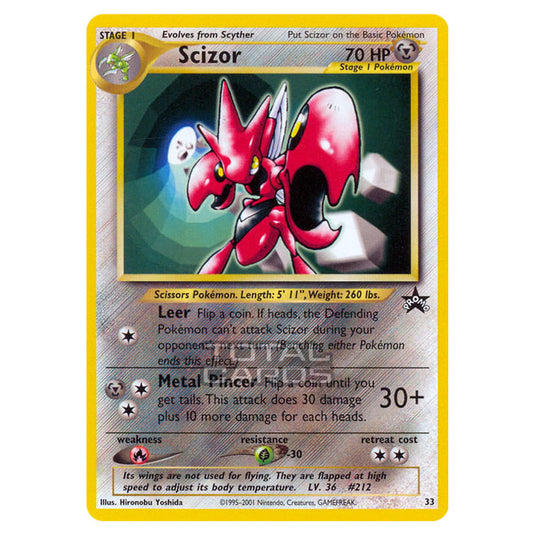 Pokemon - Base - Wizards Black Star Promos - Scizor - 33/53