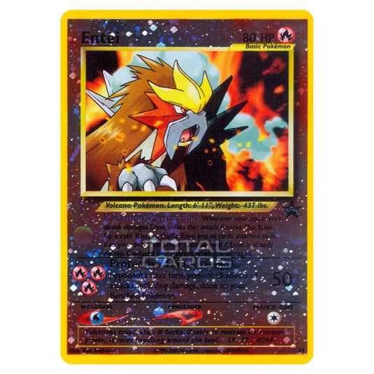 Pokemon - Base - Wizards Black Star Promos - Entei - 34/53