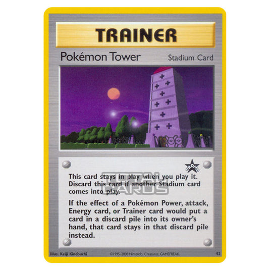 Pokemon - Base - Wizards Black Star Promos - Pokémon Tower - 42/53