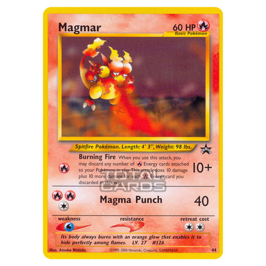 Pokemon - Base - Wizards Black Star Promos - Magmar - 44/53