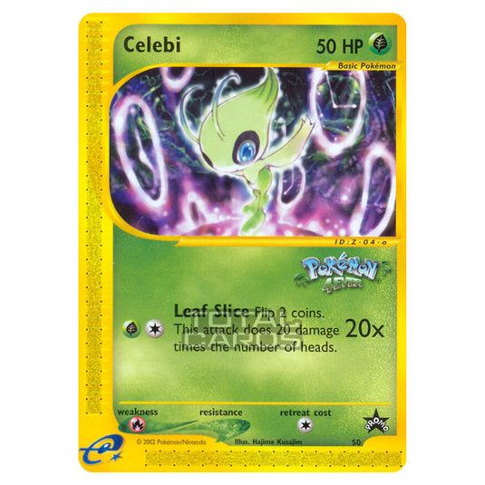 Pokemon - Base - Wizards Black Star Promos - Celebi - 50/53