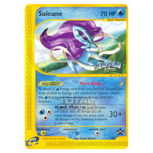 Pokemon - Base - Wizards Black Star Promos - Suicune - 53/53