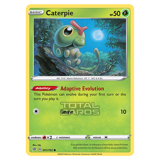 Pokemon - Sword & Shield - Rebel Clash - Caterpie - 001/192