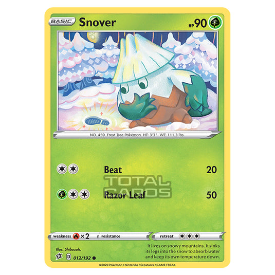 Pokemon - Sword & Shield - Rebel Clash - Snover - 012/192