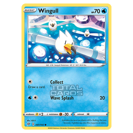 Pokemon - Sword & Shield - Rebel Clash - Wingull - 041/192