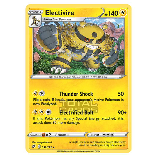 Pokemon - Sword & Shield - Rebel Clash - Electivire - 059/192