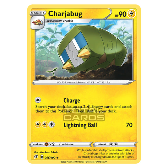 Pokemon - Sword & Shield - Rebel Clash - Charjabug - 065/192