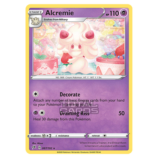 Pokemon - Sword & Shield - Rebel Clash - Alcremie - 087/192