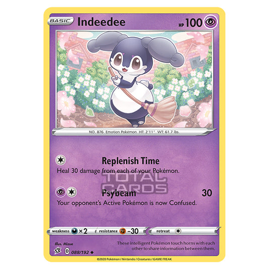 Pokemon - Sword & Shield - Rebel Clash - Indeedee - 088/192