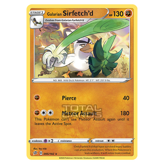 Pokemon - Sword & Shield - Rebel Clash - Galarian Sirfetch'd - 095/192