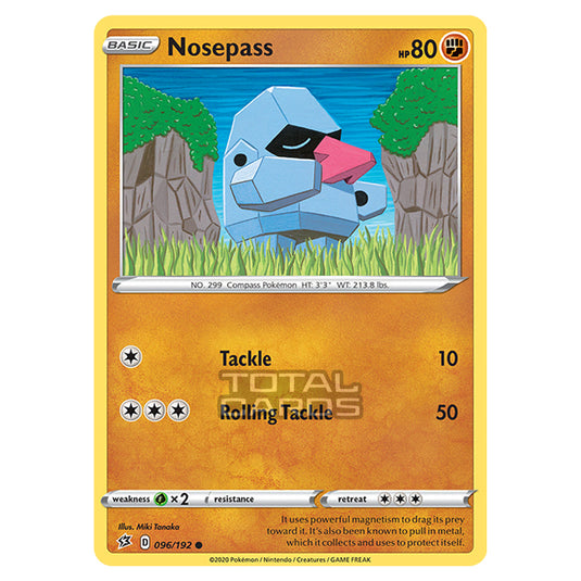 Pokemon - Sword & Shield - Rebel Clash - Nosepass - 096/192