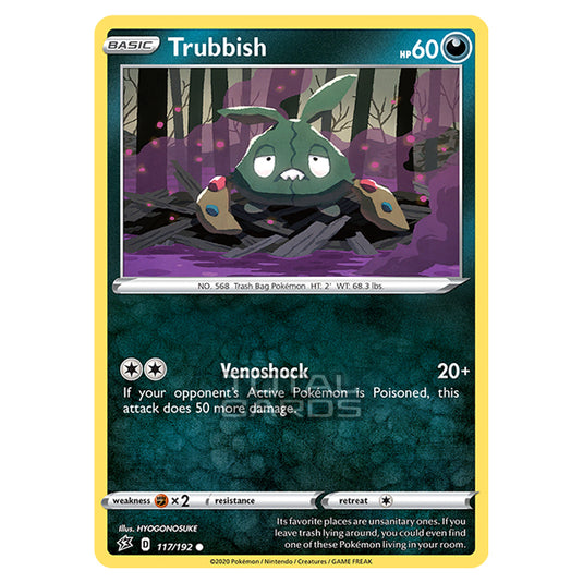 pokemon card trubbish Pokemon - Sword & Shield - Rebel Clash - Trubbish