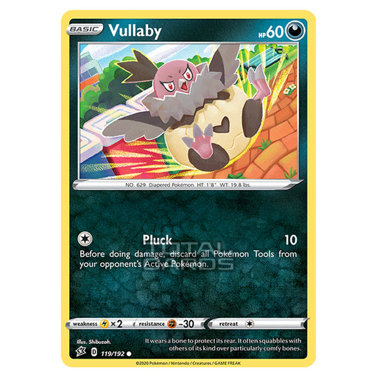 Pokemon - Sword & Shield - Rebel Clash - Vullaby - 119/192