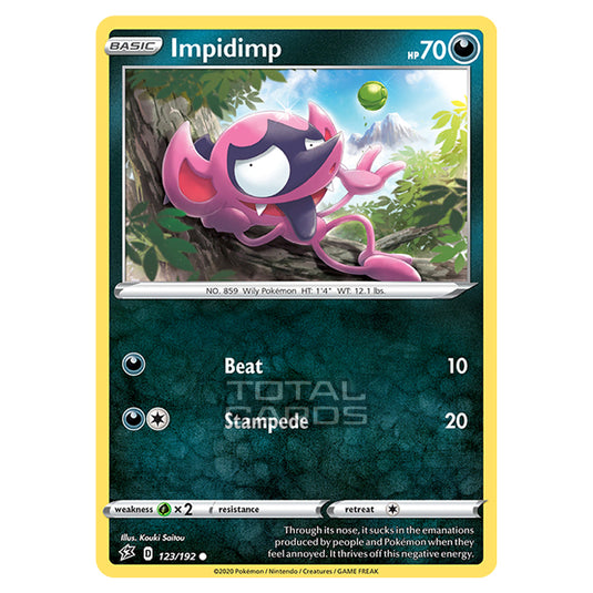 Pokemon - Sword & Shield - Rebel Clash - Impidimp - 123/192