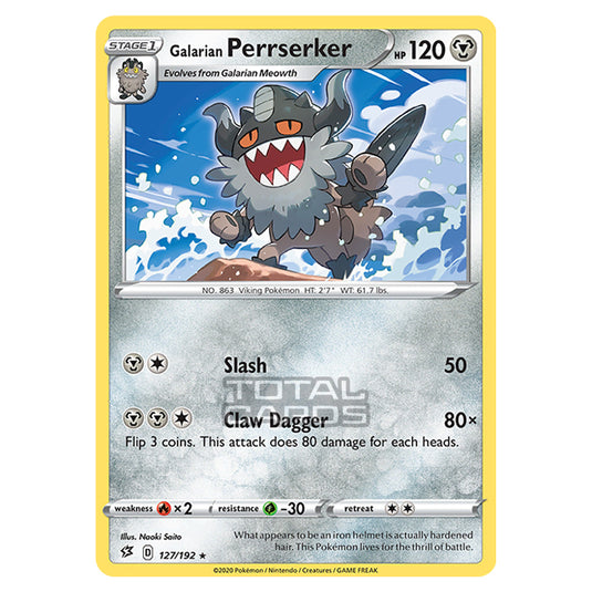 Pokemon - Sword & Shield - Rebel Clash - Galarian Perrserker - 127/192