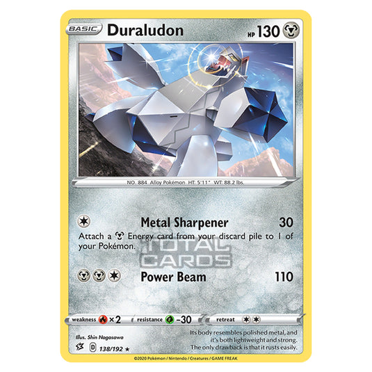 Pokemon - Sword & Shield - Rebel Clash - Duraludon - 138/192