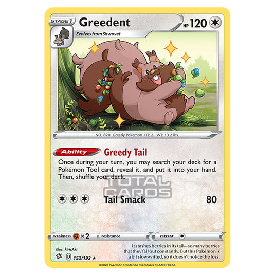 Pokemon - Sword & Shield - Rebel Clash - Greedent - 152/192