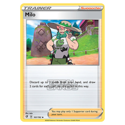 Pokemon - Sword & Shield - Rebel Clash - Milo - 161/192