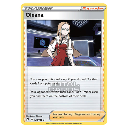 Pokemon - Sword & Shield - Rebel Clash - Oleana - 163/192