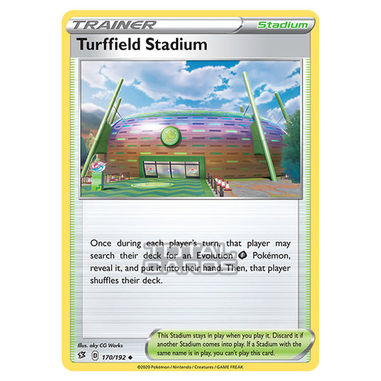 Pokemon - Sword & Shield - Rebel Clash - Turffield Stadium - 170/192