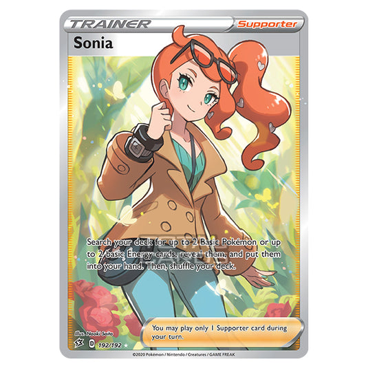 Pokemon - Sword & Shield - Rebel Clash - Sonia - 192/192