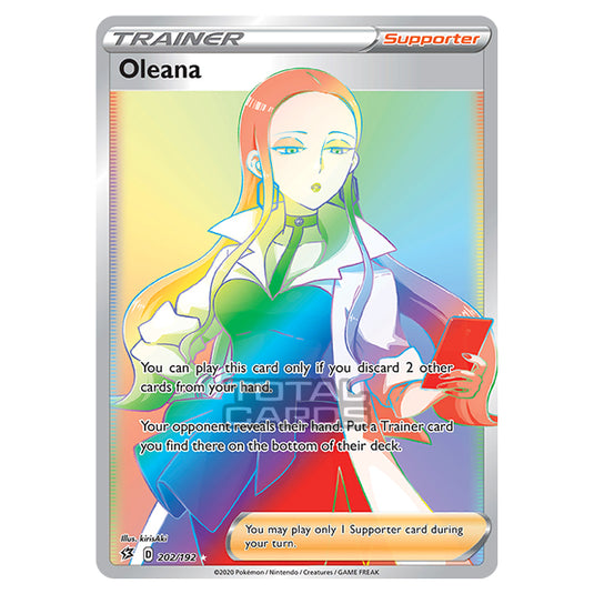 Pokemon - Sword & Shield - Rebel Clash - Oleana - 202/192