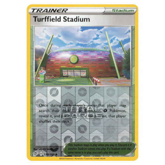 Pokemon - Sword & Shield - Rebel Clash - Turffield Stadium - 170/192 - (Reverse Holo)