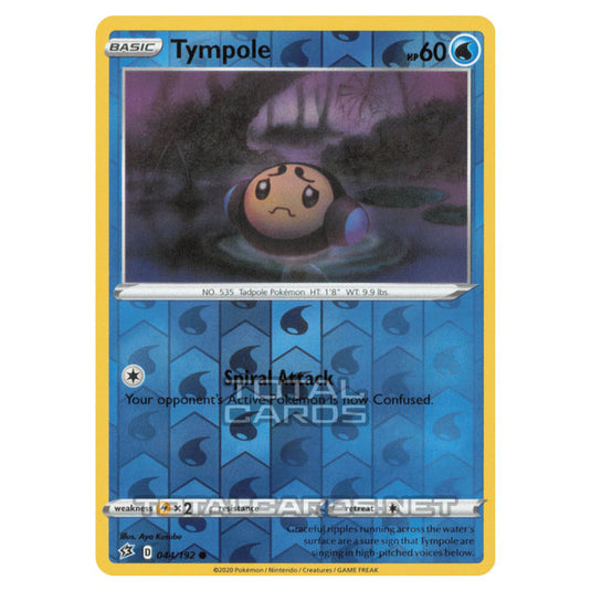 Pokemon - Sword & Shield - Rebel Clash - Tympole - 044/192 - (Reverse Holo)