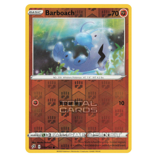 Pokemon - Sword & Shield - Rebel Clash - Barboach - 099/192 - (Reverse Holo)