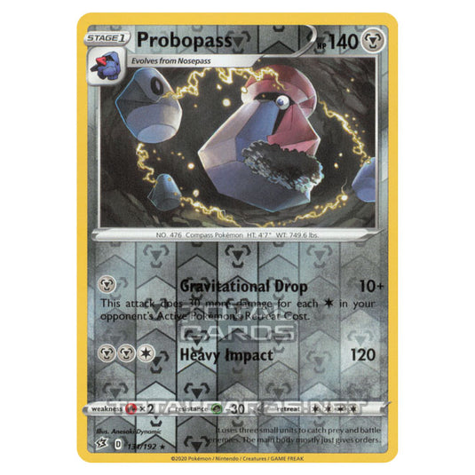 Pokemon - Sword & Shield - Rebel Clash - Probopass - 131/192 - (Reverse Holo)