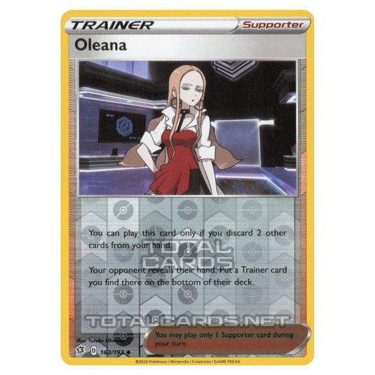 oleana pokemon card value Pokemon Trading Card Game Sword Shield Rebel Clash Single Card Secret Rare Oleana 202 variation to centering Oleana Full Art ( Rebel