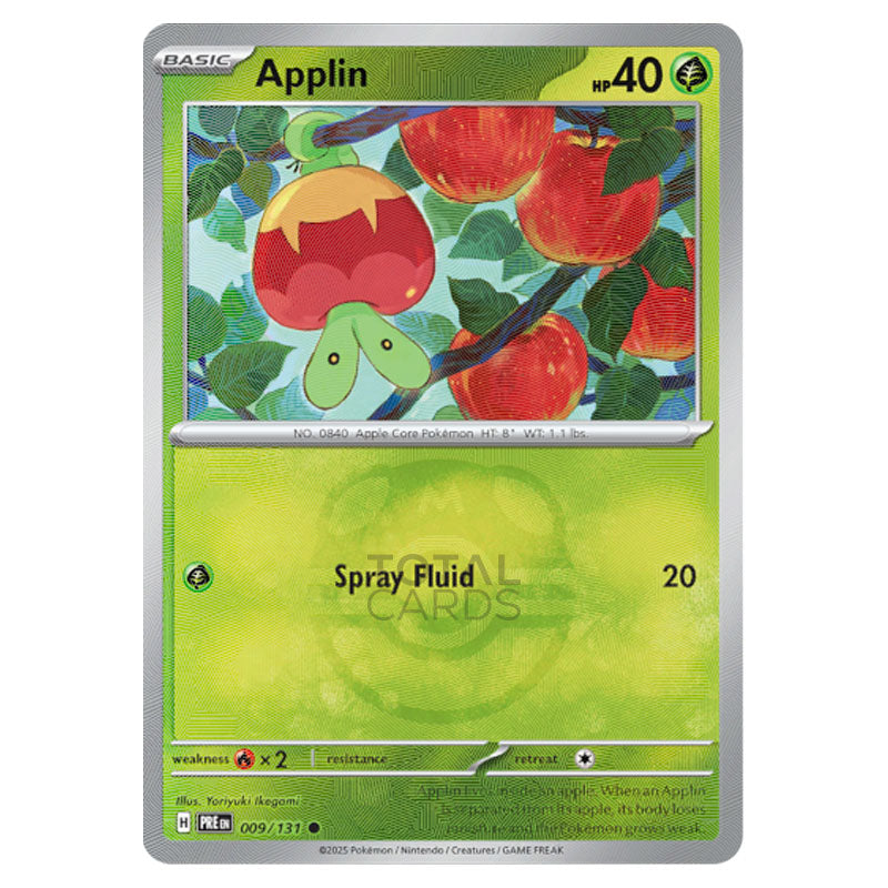 Pokemon - Scarlet & Violet - Prismatic Evolutions - Applin - 009/131