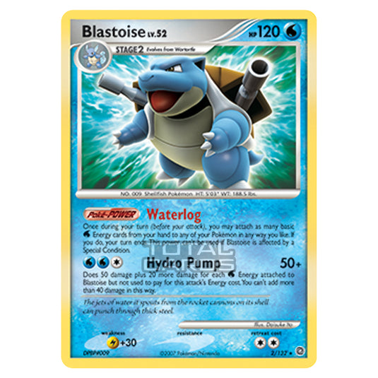 Pokemon - Diamond & Pearl - Secret Wonders - Blastoise - 002/132