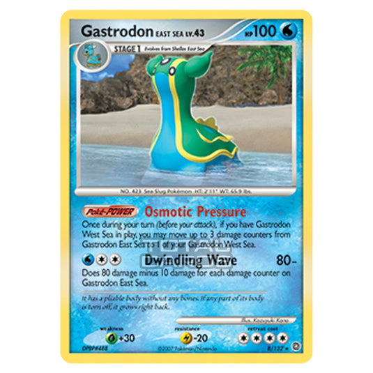 Pokemon - Diamond & Pearl - Secret Wonders - Gastrodon East Sea - 008/132