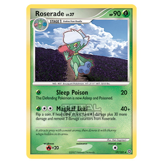 Pokemon - Diamond & Pearl - Secret Wonders - Roserade - 017/132