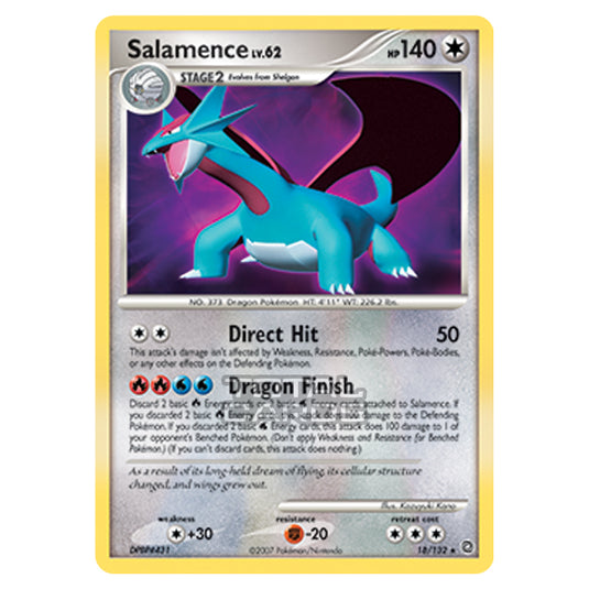 Pokemon - Diamond & Pearl - Secret Wonders - Salamence - 018/132