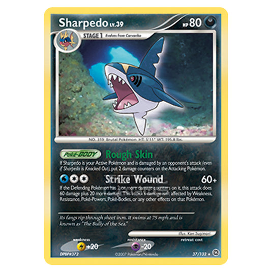 Pokemon - Diamond & Pearl - Secret Wonders - Sharpedo