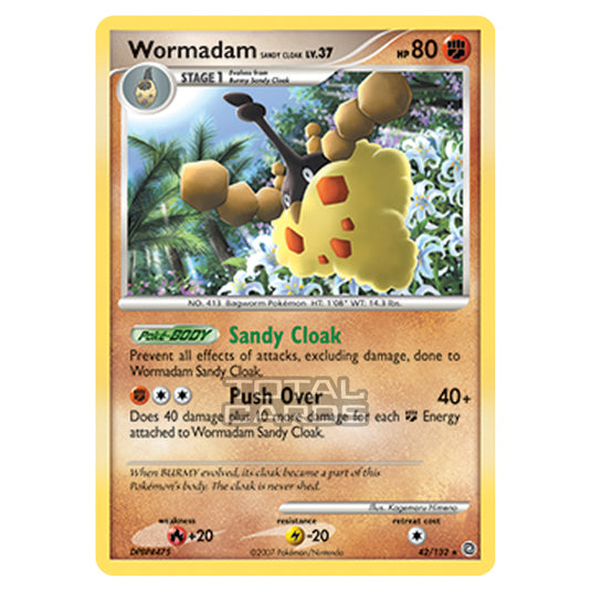 Pokemon - Diamond & Pearl - Secret Wonders - Wormadam Sandy Cloak - 042/132