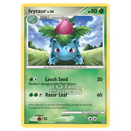 Pokemon - Diamond & Pearl - Secret Wonders - Ivysaur - 051/132 Pokemon - Diamond & Pearl - Secret Wonders - Ivysaur - 051/132