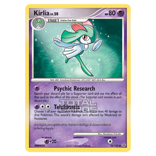 Pokemon - Diamond & Pearl - Secret Wonders - Kirlia - 053/132