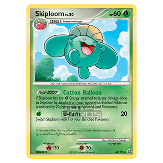 Pokemon - Diamond & Pearl - Secret Wonders - Skiploom - 065/132