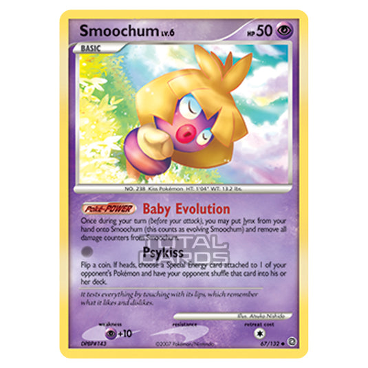 Pokemon - Diamond & Pearl - Secret Wonders - Smoochum - 067/132