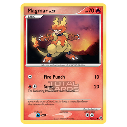 Pokemon - Diamond & Pearl - Secret Wonders - Magmar - 093/132