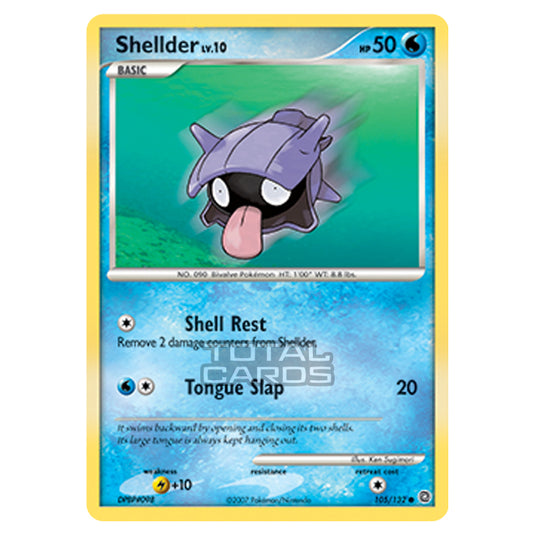 Pokemon - Diamond & Pearl - Secret Wonders - Shellder - 105/132