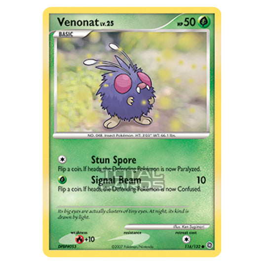 Pokemon - Diamond & Pearl - Secret Wonders - Venonat - 116/132