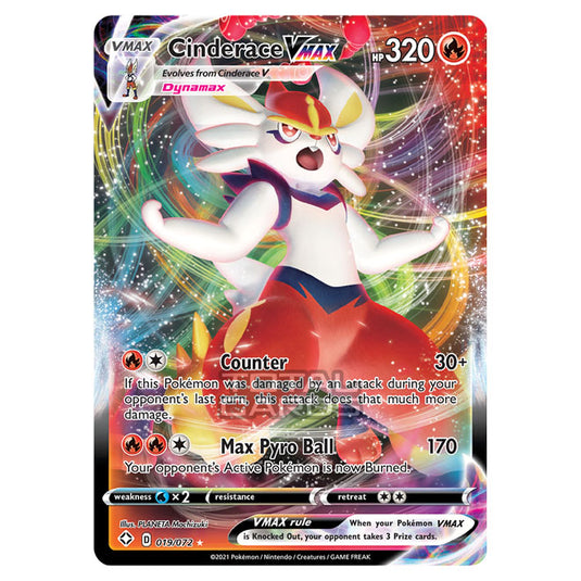 Pokemon - Sword & Shield - Shining Fates - Cinderace VMAX