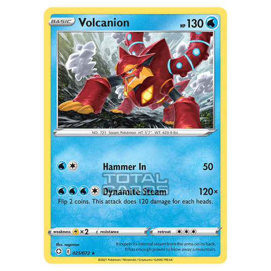 Pokemon - Sword & Shield - Shining Fates - Volcanion - 025/72