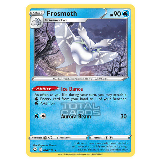 Pokemon - Sword & Shield - Shining Fates - Frosmoth - 030/72